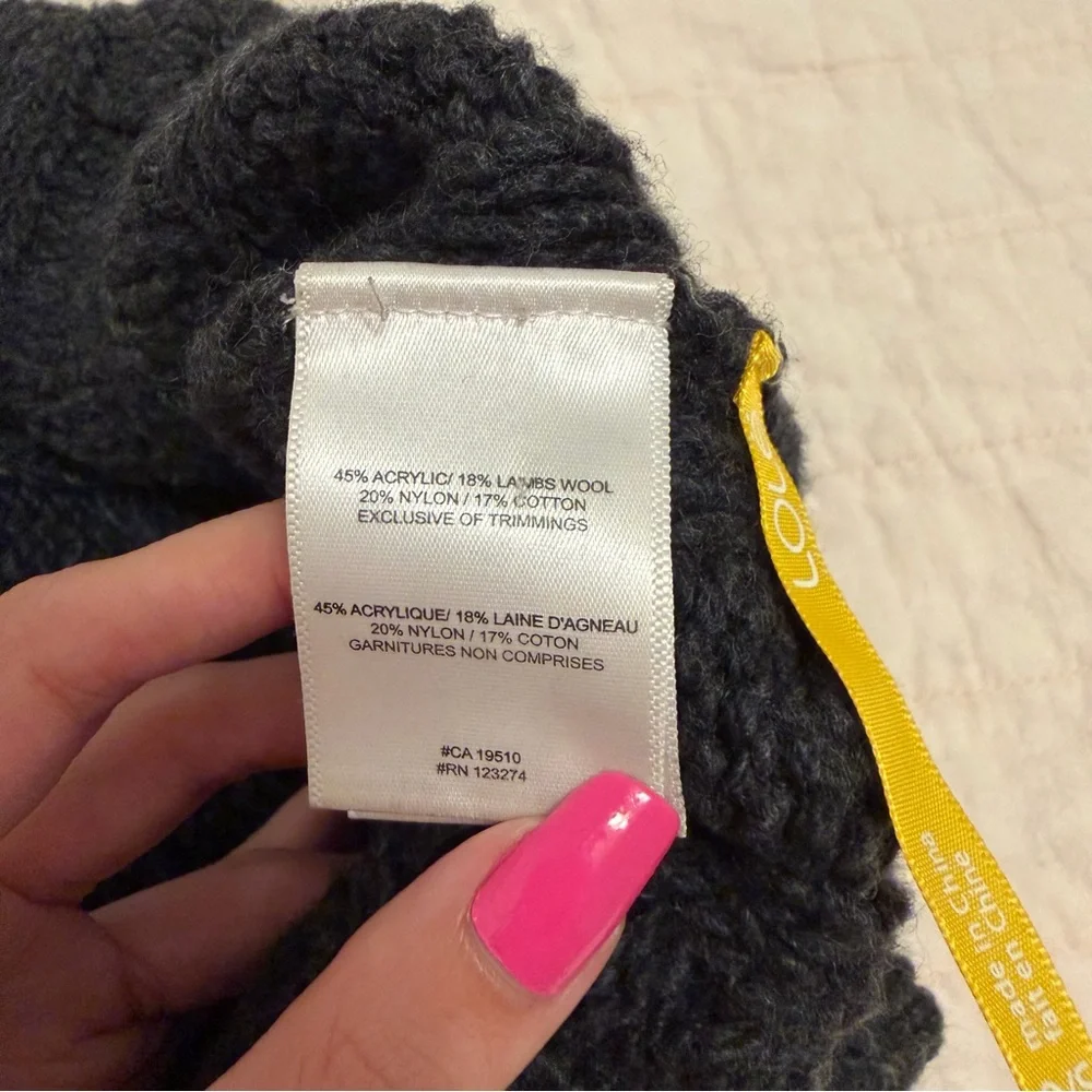 Lole Grey Knit Infinity Scarf - Picture 14 of 14